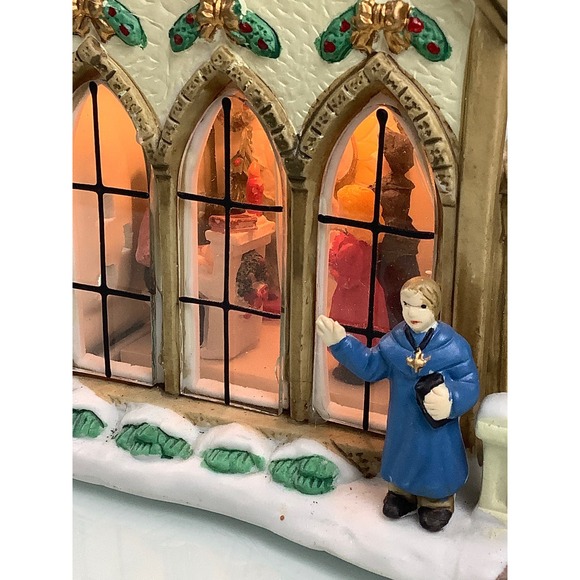 Vintage Trim a Home St Paul Church w light EUC - Picture 4 of 12